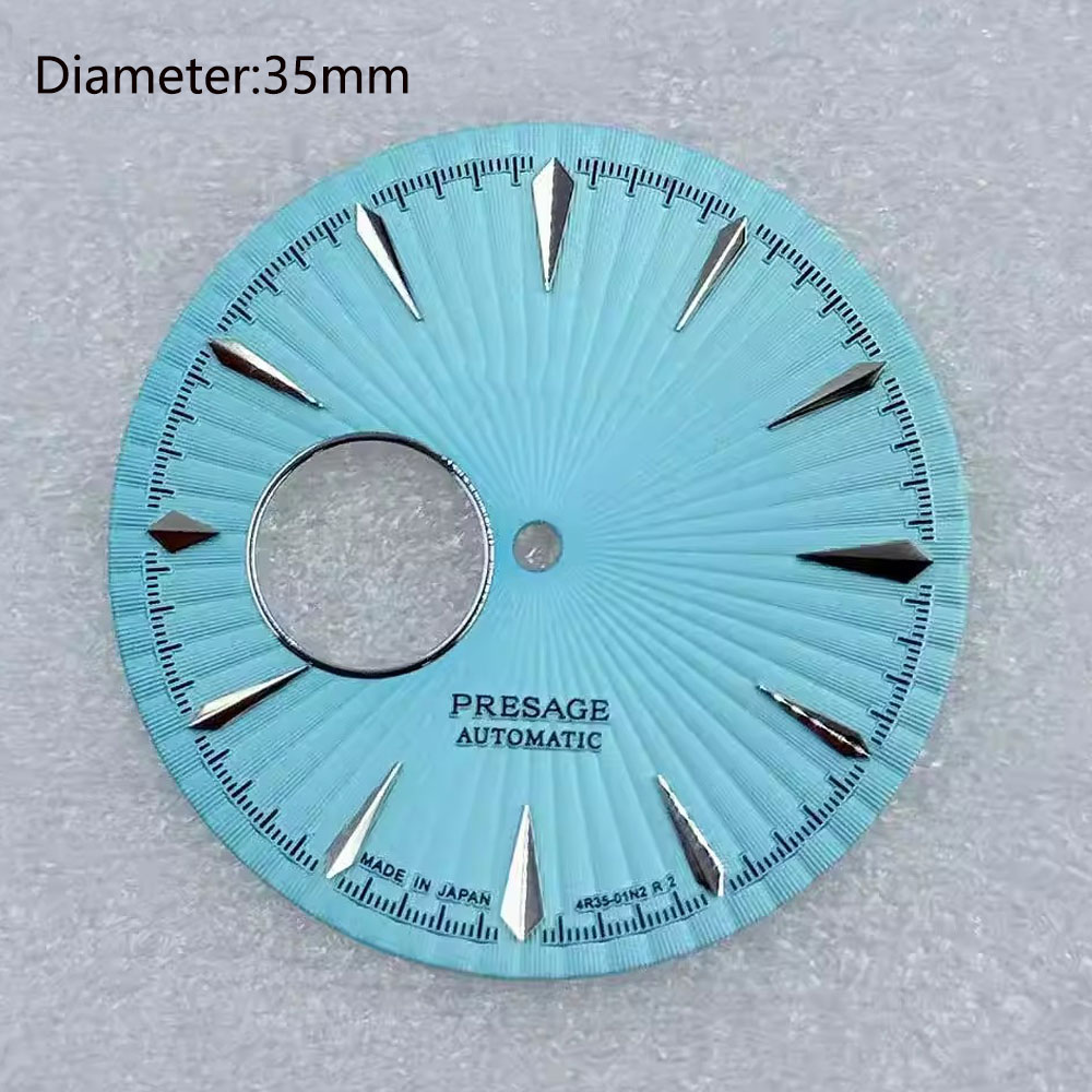 NH38 35mm S Logo Dial Presage  - Seiko Watch Presage review and price