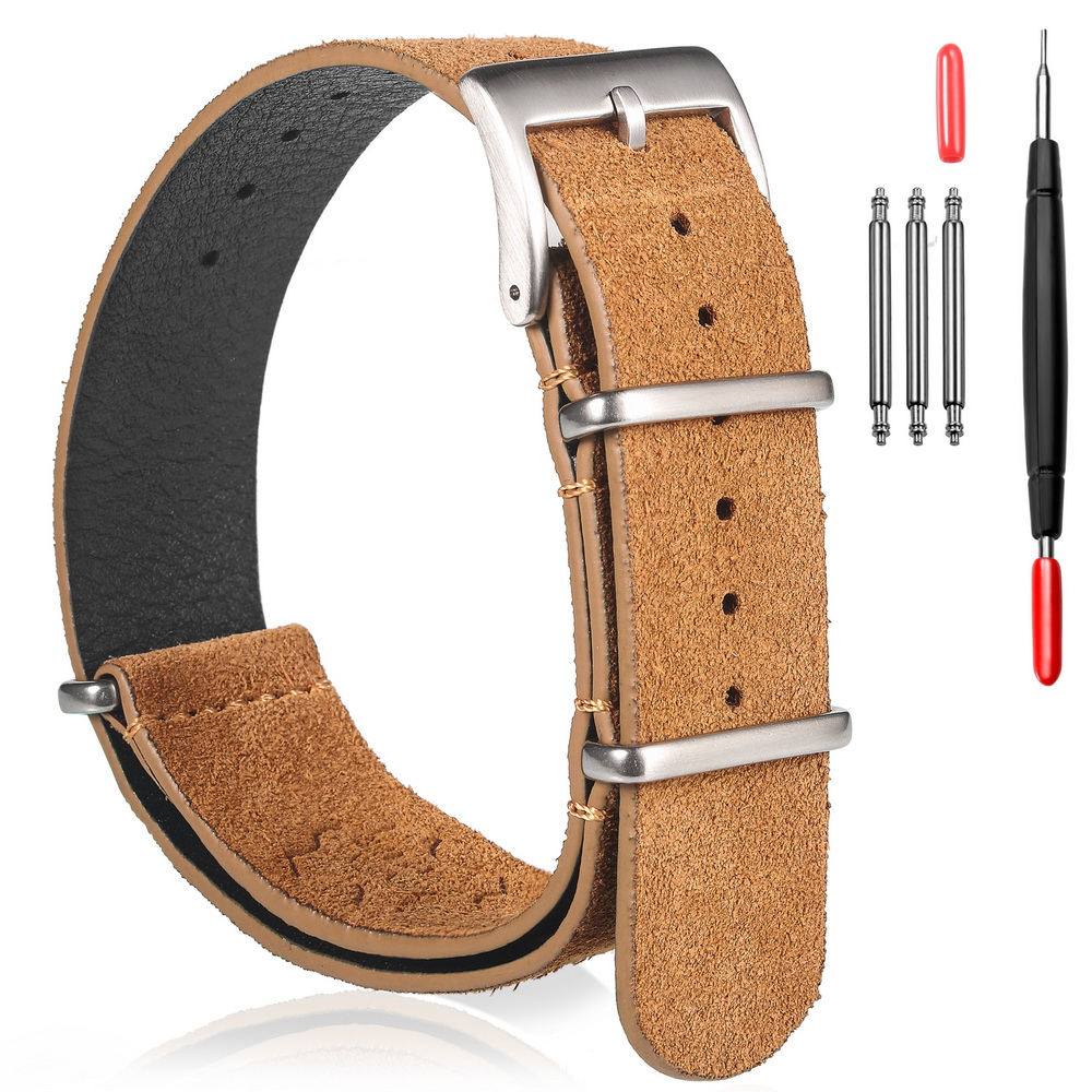 HEMSUT Genuine Leather Watch B - Tropic Strap Vintage review and price