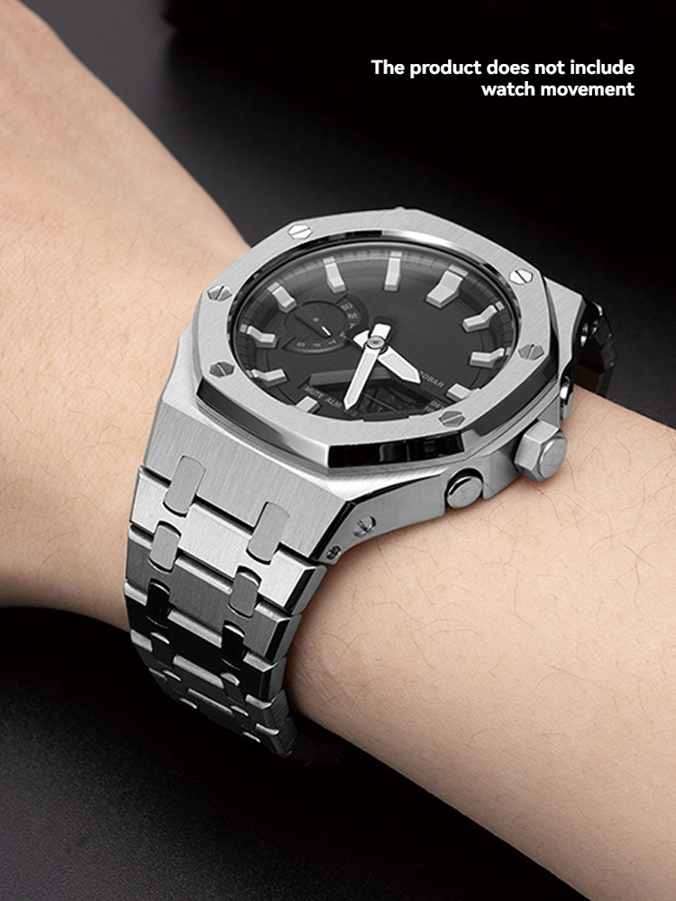 GA2100 watch with metal case&W - Casio Watch G-Shock Ga-2100 review and price