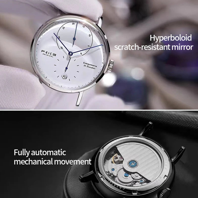FEICE 20mm Men's Mechanical Wa - Seiko Watch Presage review and price