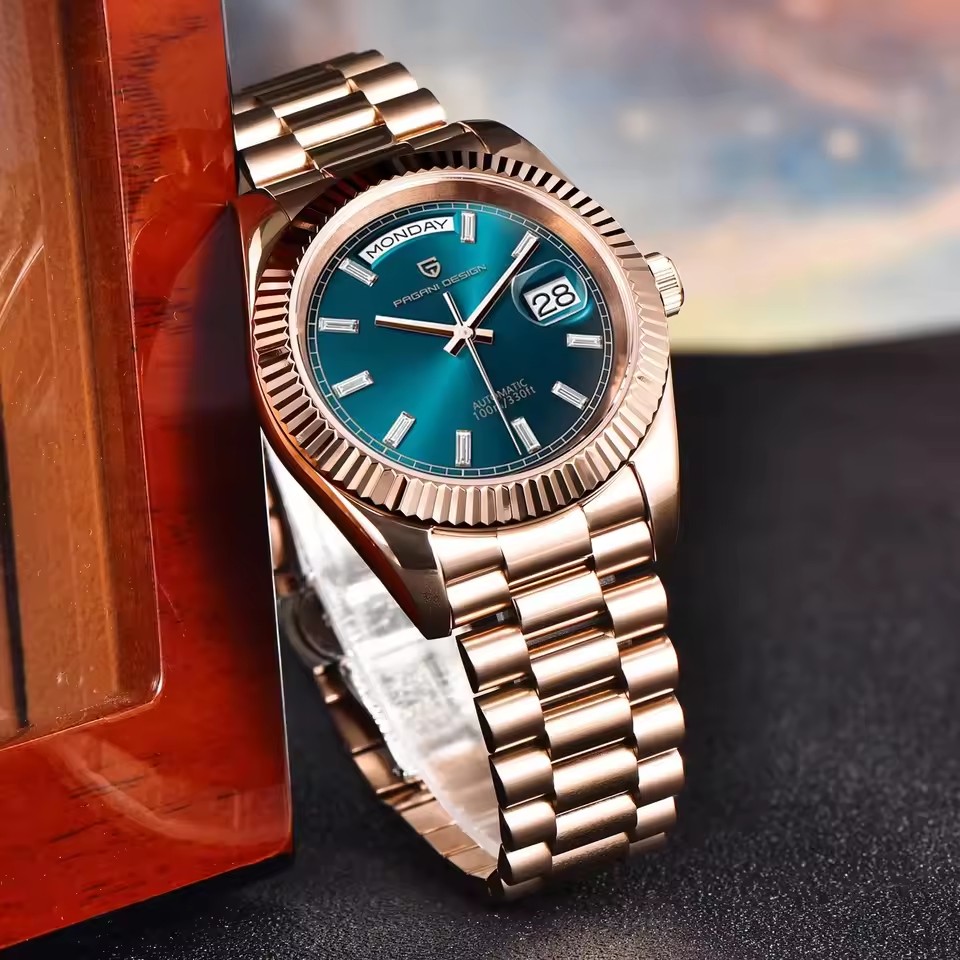 PAGANI DESIGN New Rose Gold Co - Rolex Watch Datejust review and price