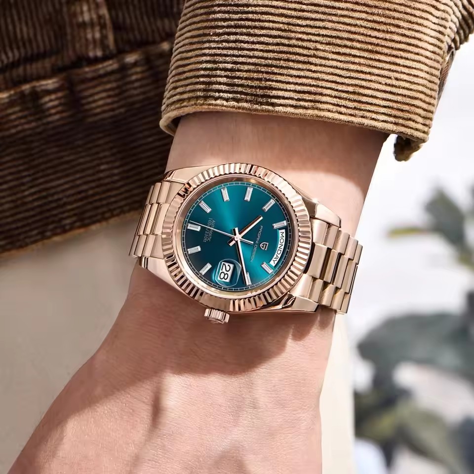 PAGANI DESIGN New Rose Gold Co - Rolex Watch Datejust review and price