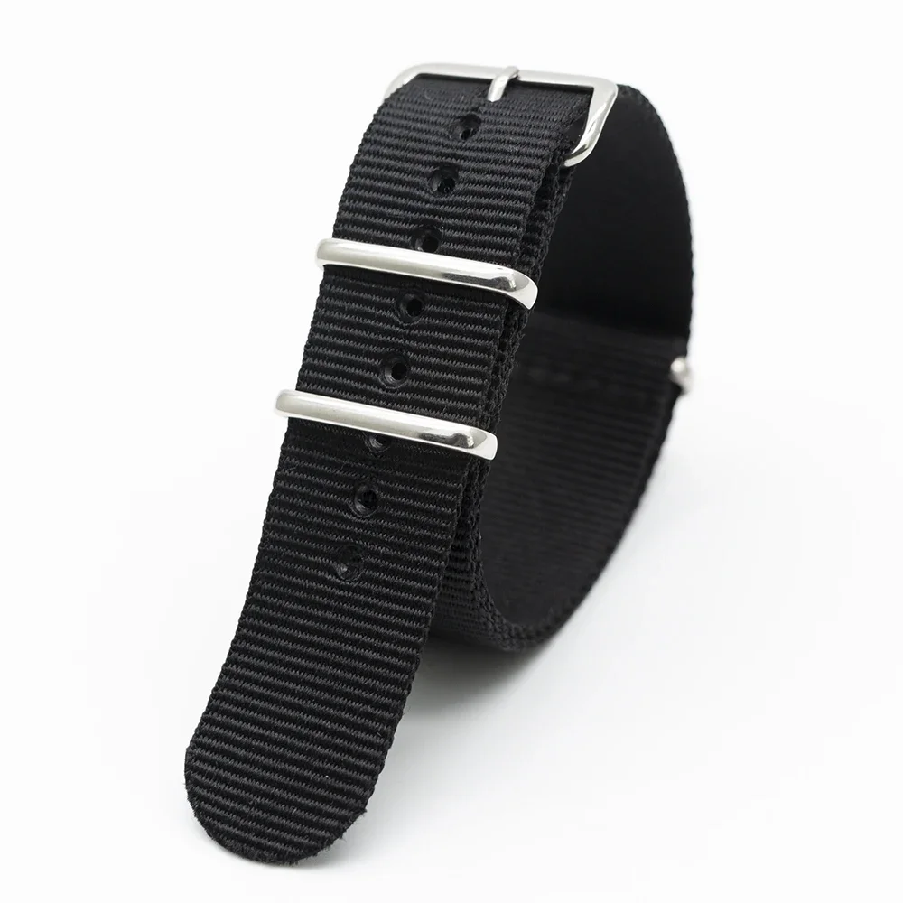 Black Nylon Watch Band For Mec - Nato Strap Nylon review and price