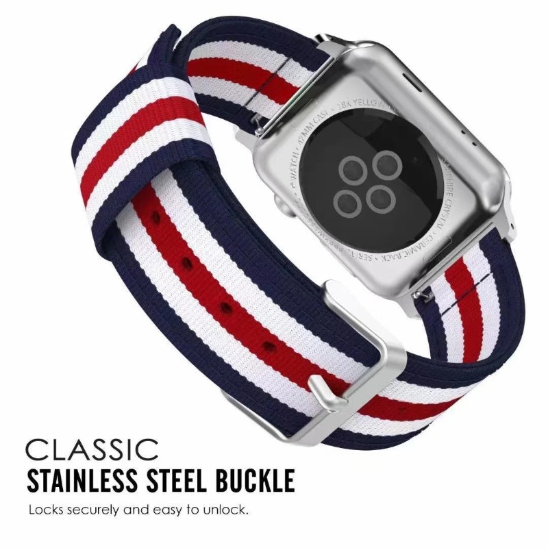 Nylon Canvas Strap For Apple W - Canvas Strap Watch review and price