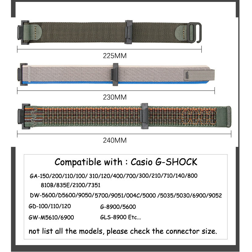 16mm Watchband For Casio G-SHO - Casio Watch G-Shock Ga-2100 review and price