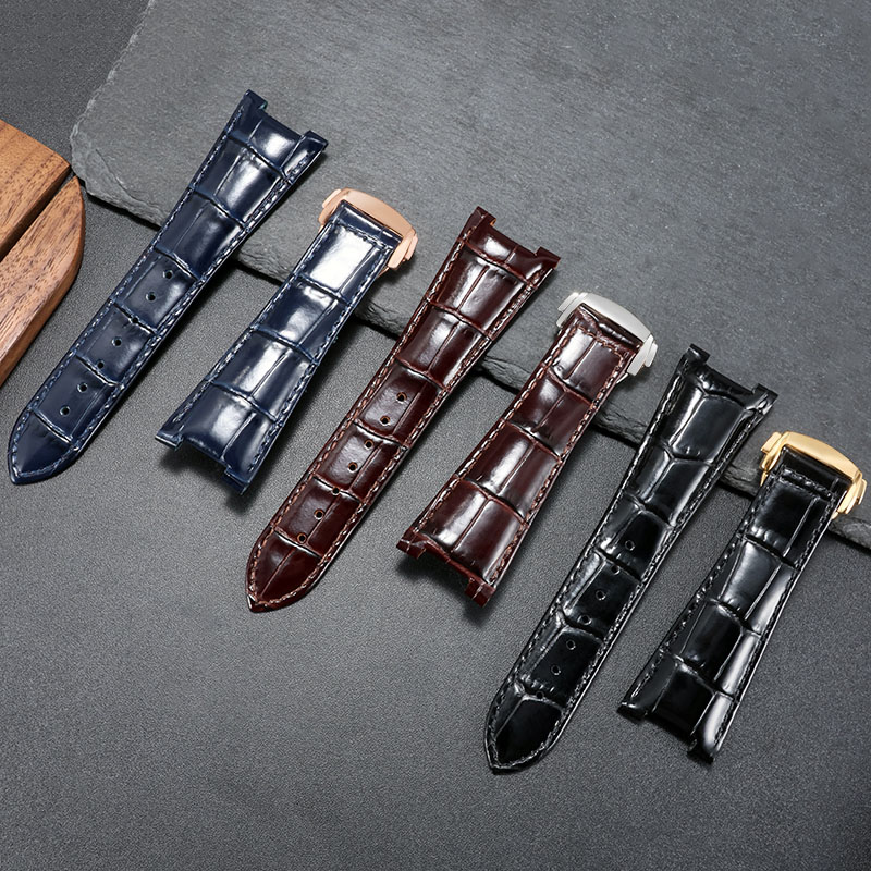 Genuine Leather Watchband For  - Omega Watch Constellation review and price