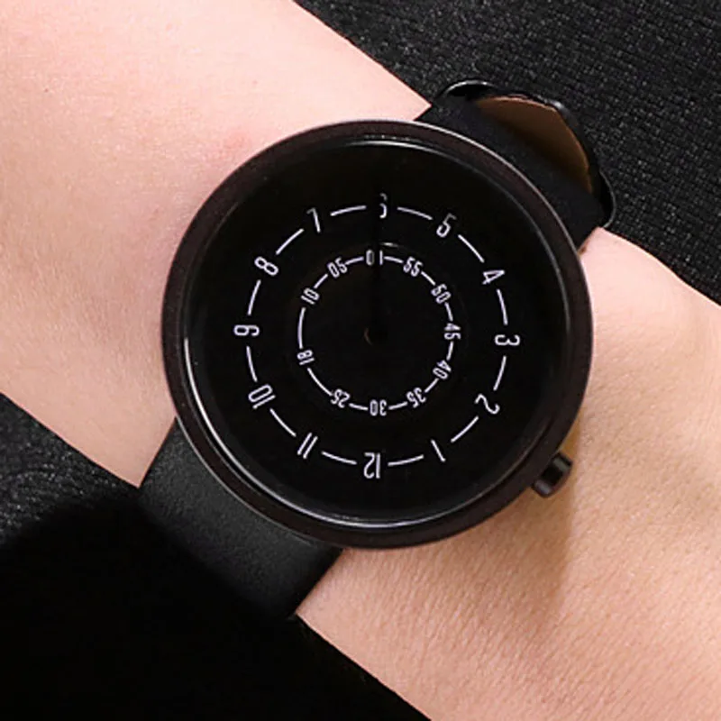 2020 Creative Watches Fashion  - Leather Watch Band Men review and price