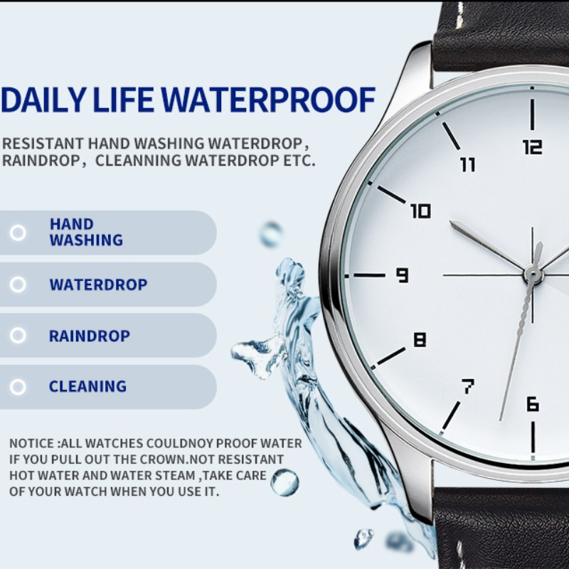 Top Brand YAZOLE Quartz Watche - Leather Watch Band Men review and price